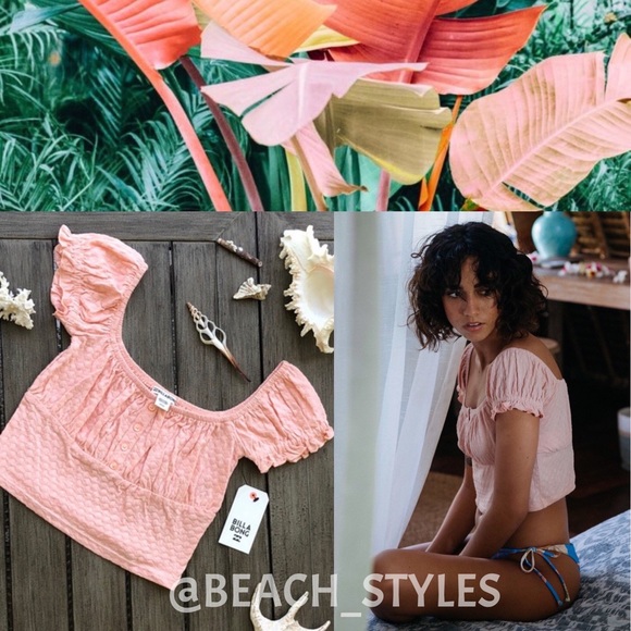 Billabong Tops - 🌴🌼BILLABONG- PARADISE LOVE TOP🌼🌴